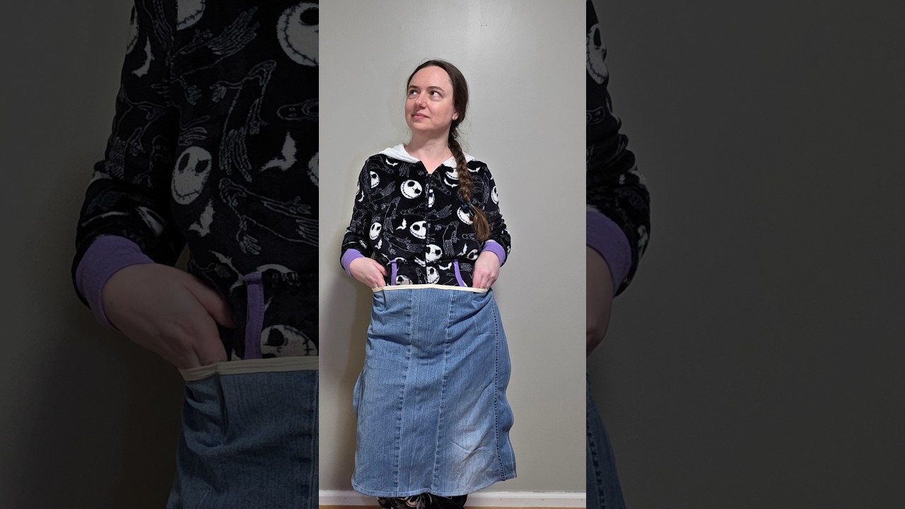 Making an Apron for Spinning