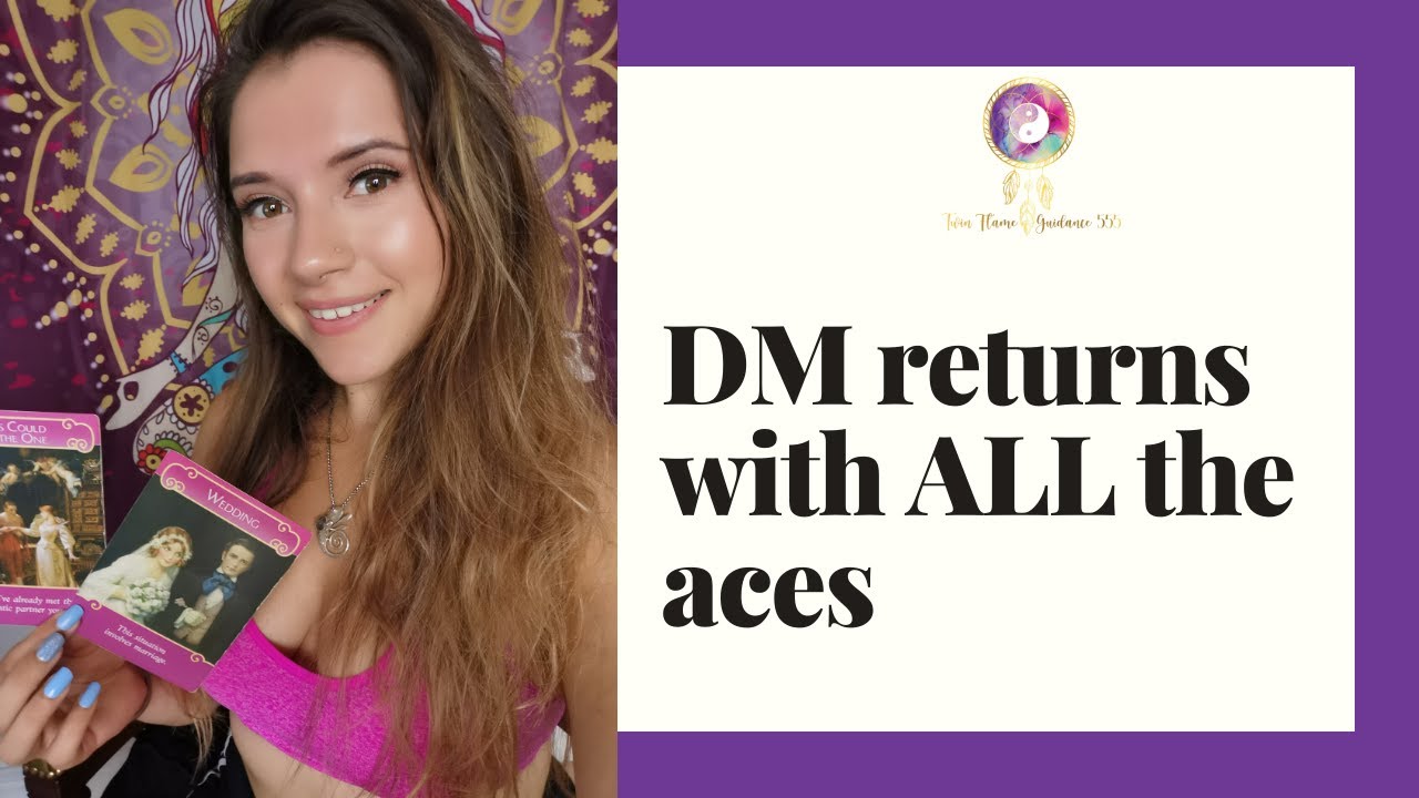 TWIN FLAME READING | DM returns with ALL the aces. Fresh start coming but what do you want? 💕