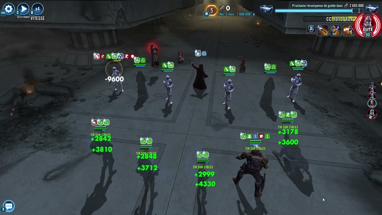 SWGOH - Order 66 Raid - BB R7 - 1.8M run