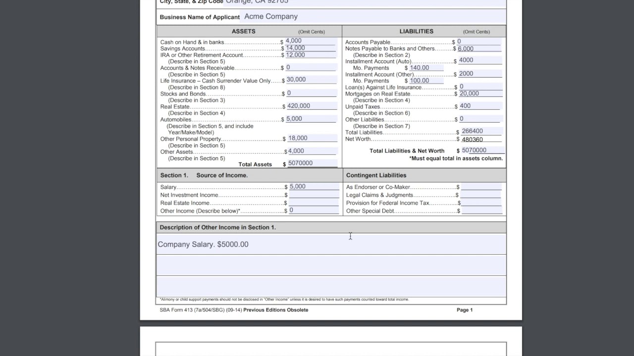 Form 413