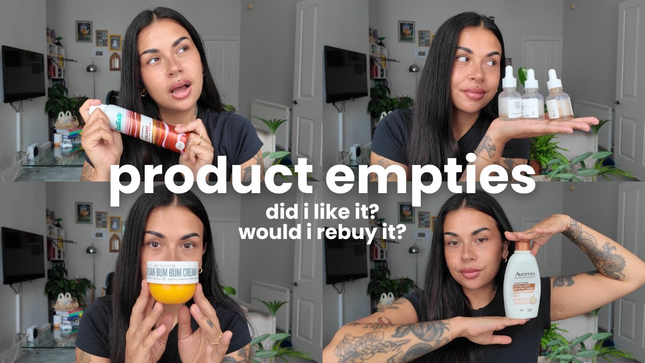 product empties review! 25+ products, skincare, home fragrance, haircare etc...