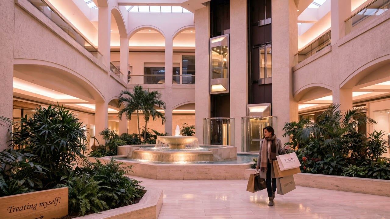 Treating myself! | 80s Mallsoft Spoilwave | Luxury Mall Ambience – Relax & Study
