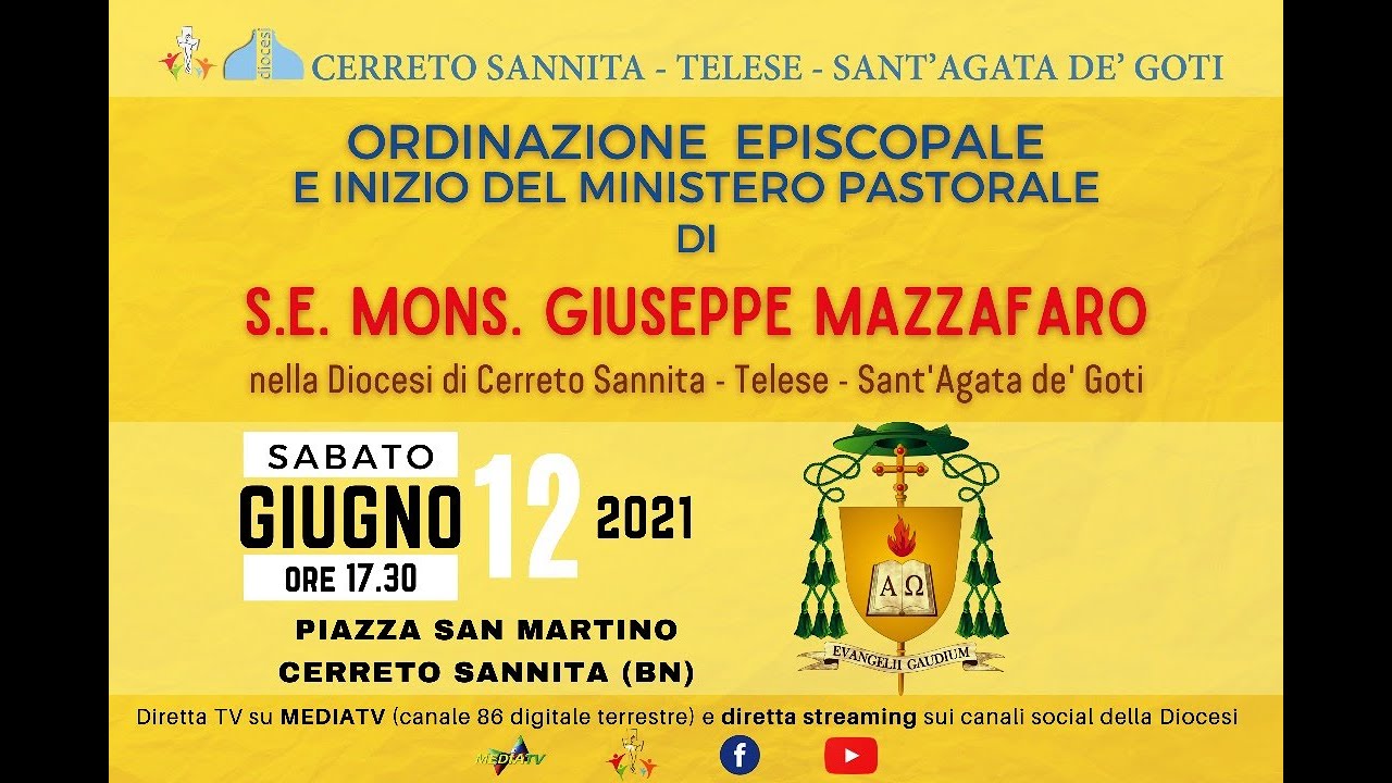 Ordinazione Episcopale S.E.R. Mons. Giuseppe Mazzafaro