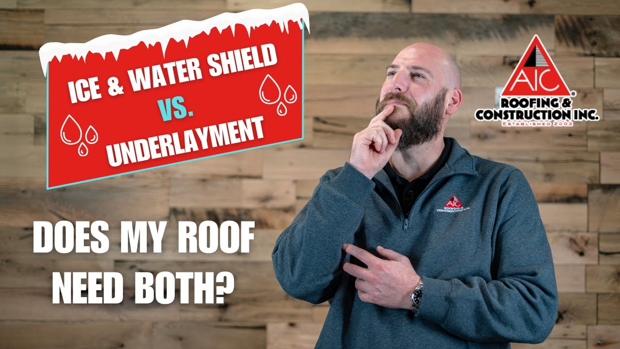 Ice & Water Shield vs. Underlayment: What's the Difference?