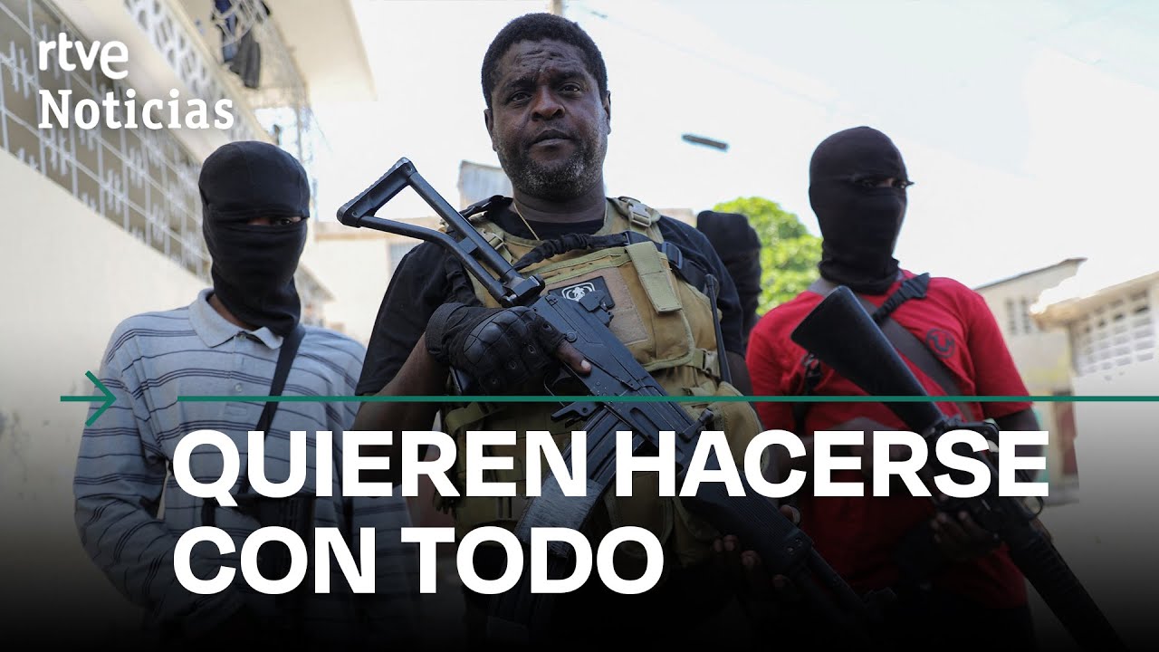 HAITÍ: JIMMY 'BARBECUE' amenaza con una GUERRA CIVIL si HENRY no DIMITE | RTVE Noticias