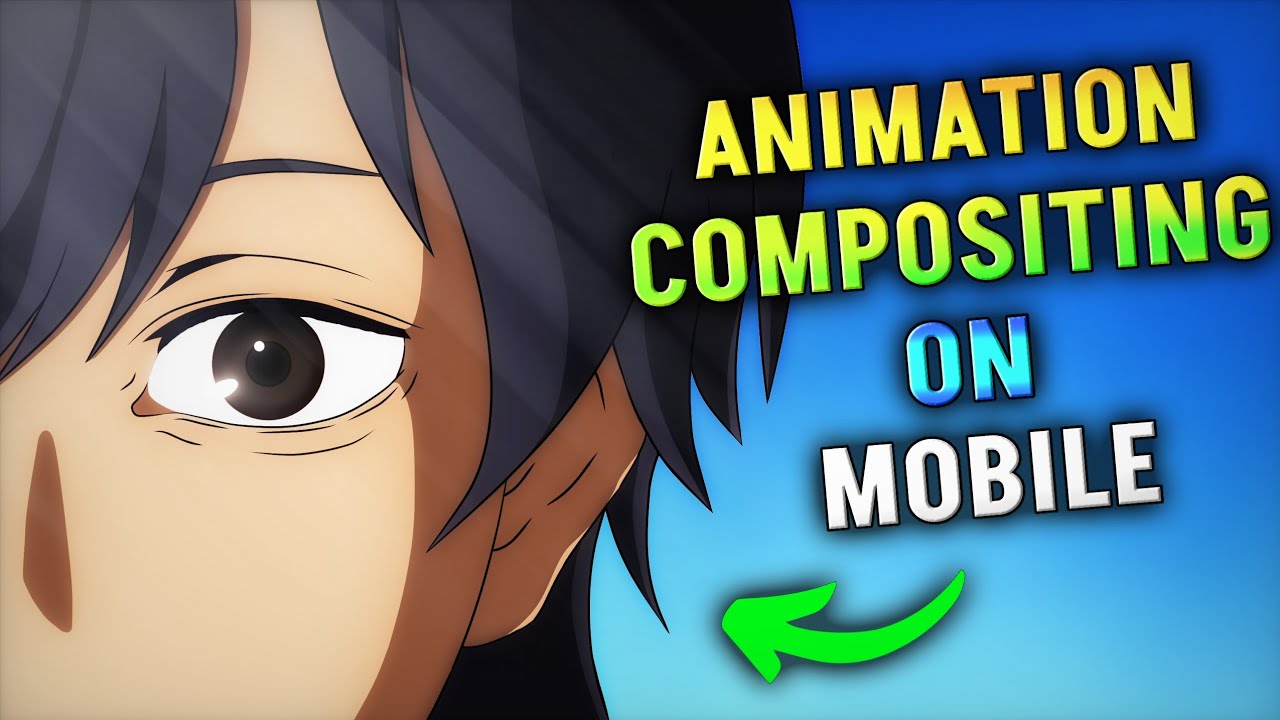 How to composite your animation on mobile | Anime style Compositing on mobile | PG animation