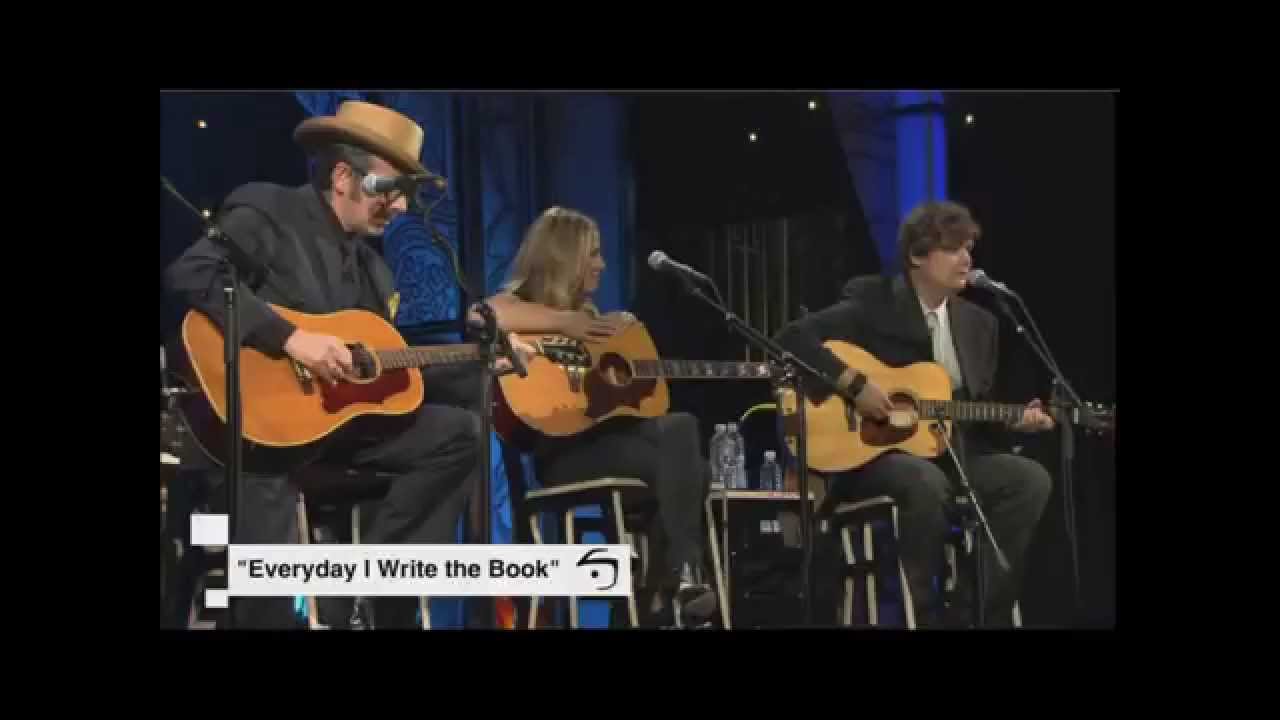 Ron Sexsmith & Elvis Costello   Everyday I Write the Book