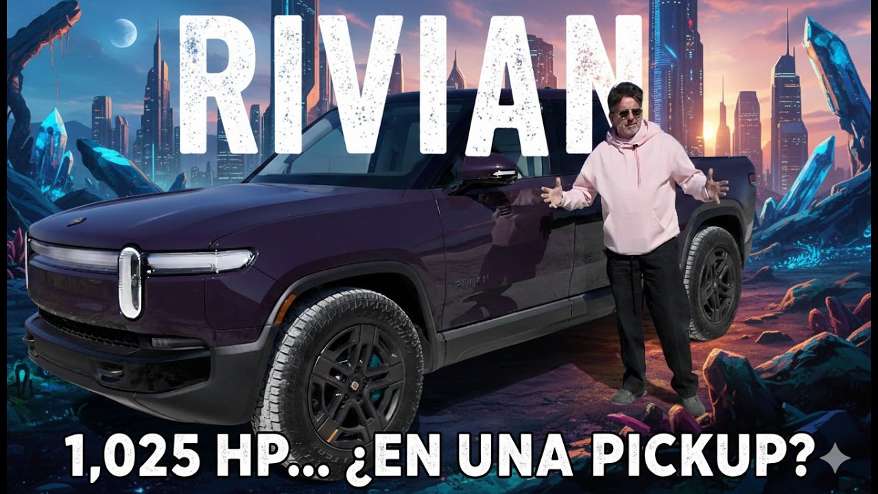 1,025 HP en una Pickup&hellip; &iquest;Estamos Locos? | Rivian R1T Quad 2026