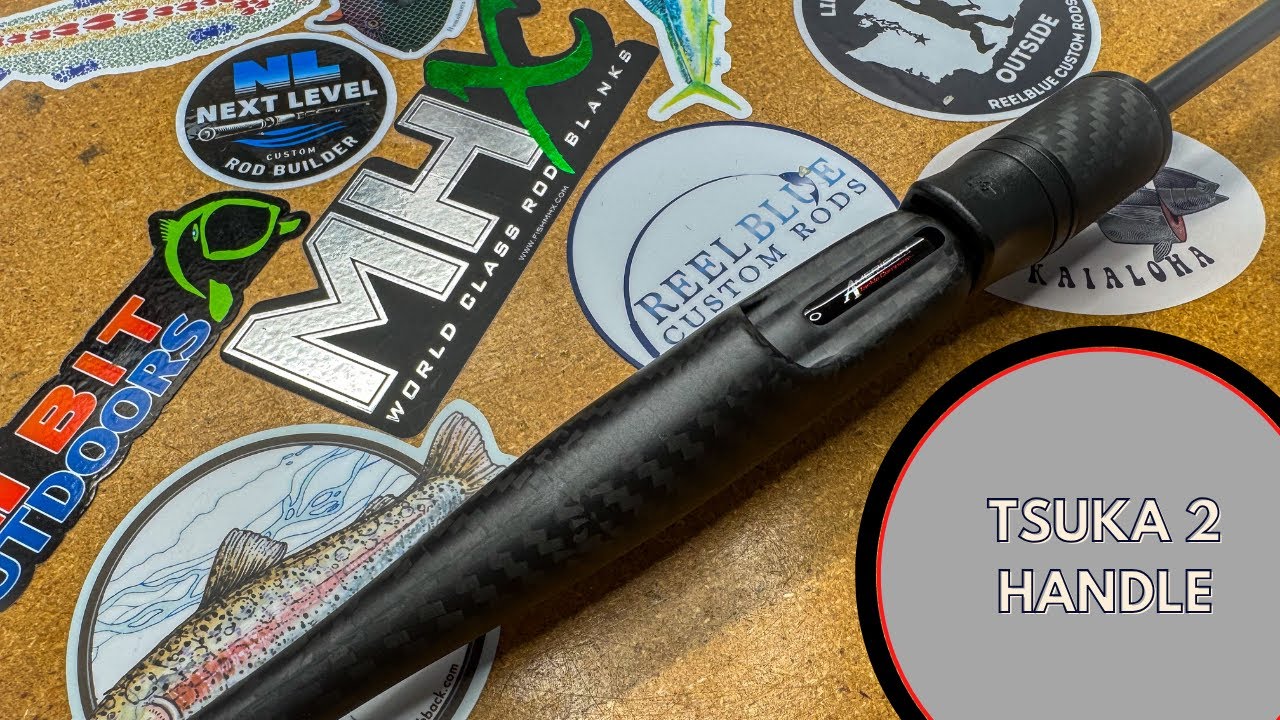 Tsuka 2 Carbon Handle: Custom Rod Building