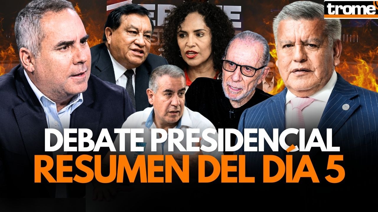 Debate presidencial Per&uacute; 2026: candidatos y propuestas clave del d&iacute;a 6 | Trome