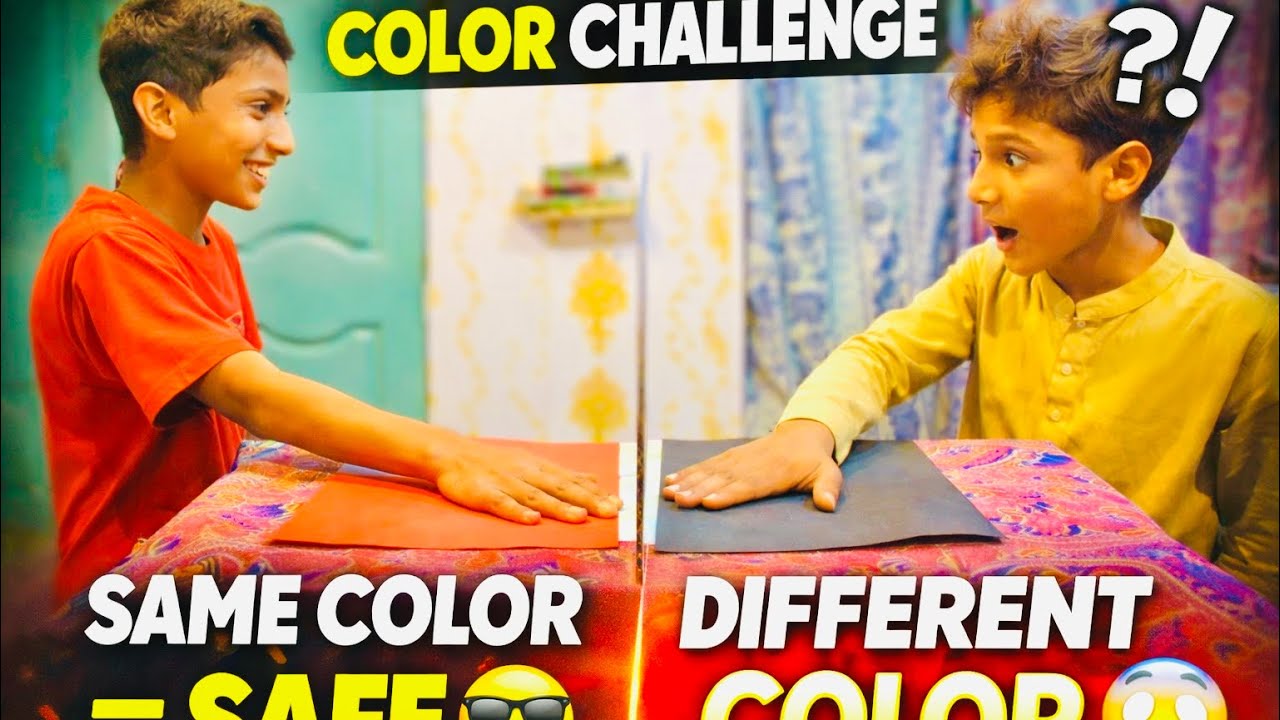 Most Funny Color Challenge 😂 | Safe or Hit Game