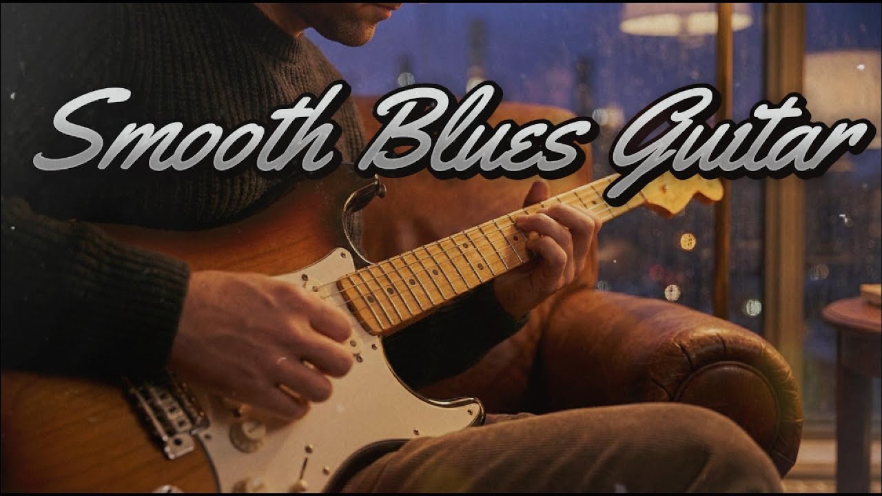Midnight Soul – Smooth Blues Guitar Instrumental | Relaxing Jazz Fusion for Focus & Late Night Vibes