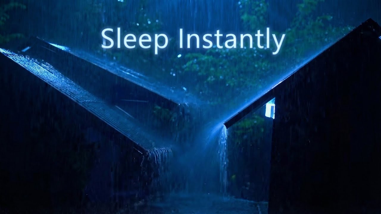 🌧️ Rain Ambience for Deep Sleep and Relaxation – Calm Night Rain Sounds (4K)