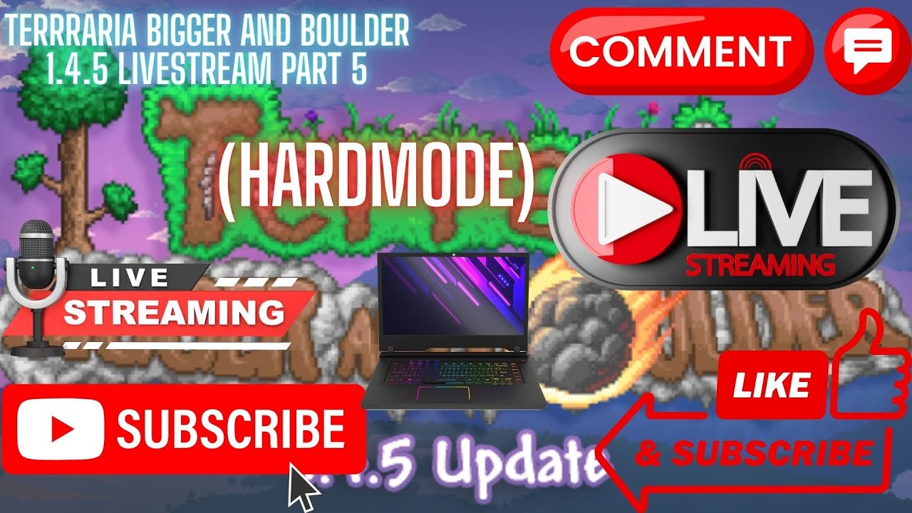 Here Right Go! Terraria 1.4.5 Livestream With Viewers!