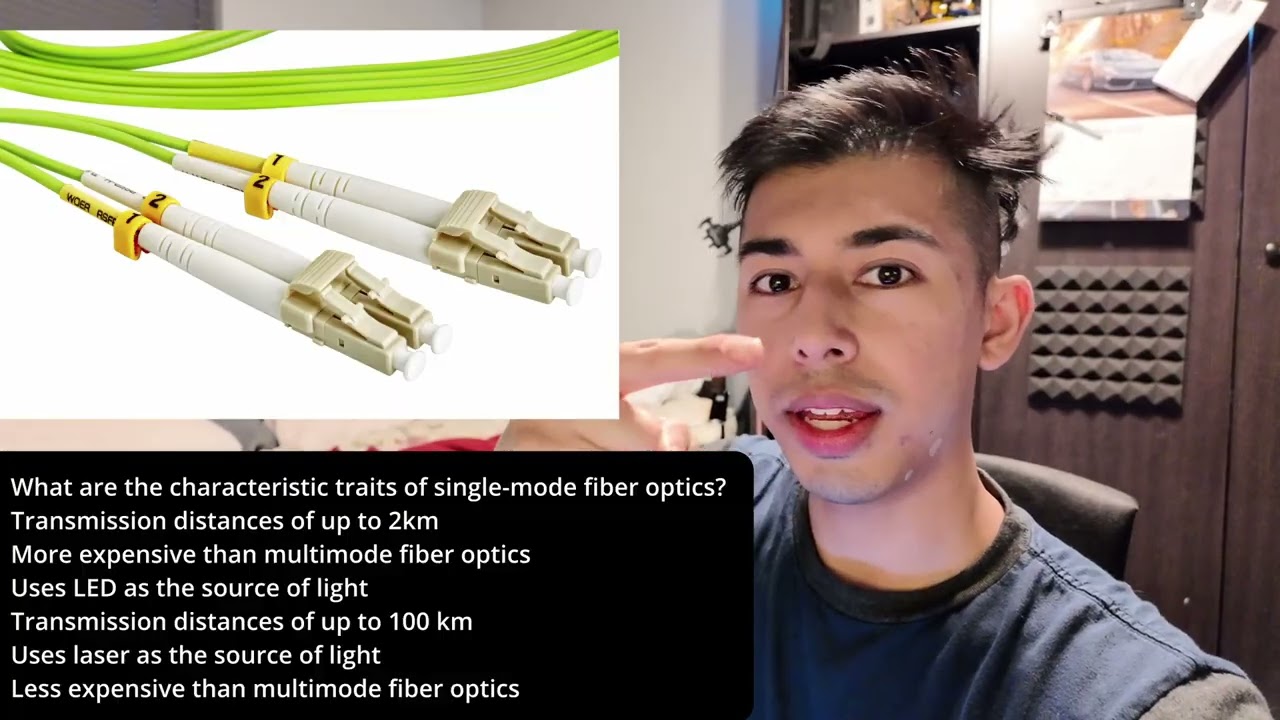 Single-Mode Fiber Optics: Long-Haul, High-Performance Connectivity    | Comptia A+ study