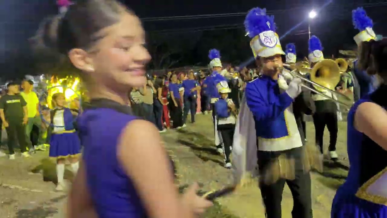 Banda Show Instituto San José 💙🖤🤍 Carnavales Cabimas PDVSA 2026 🥳🎊 Esquema: Volveré y Viva Venezuela