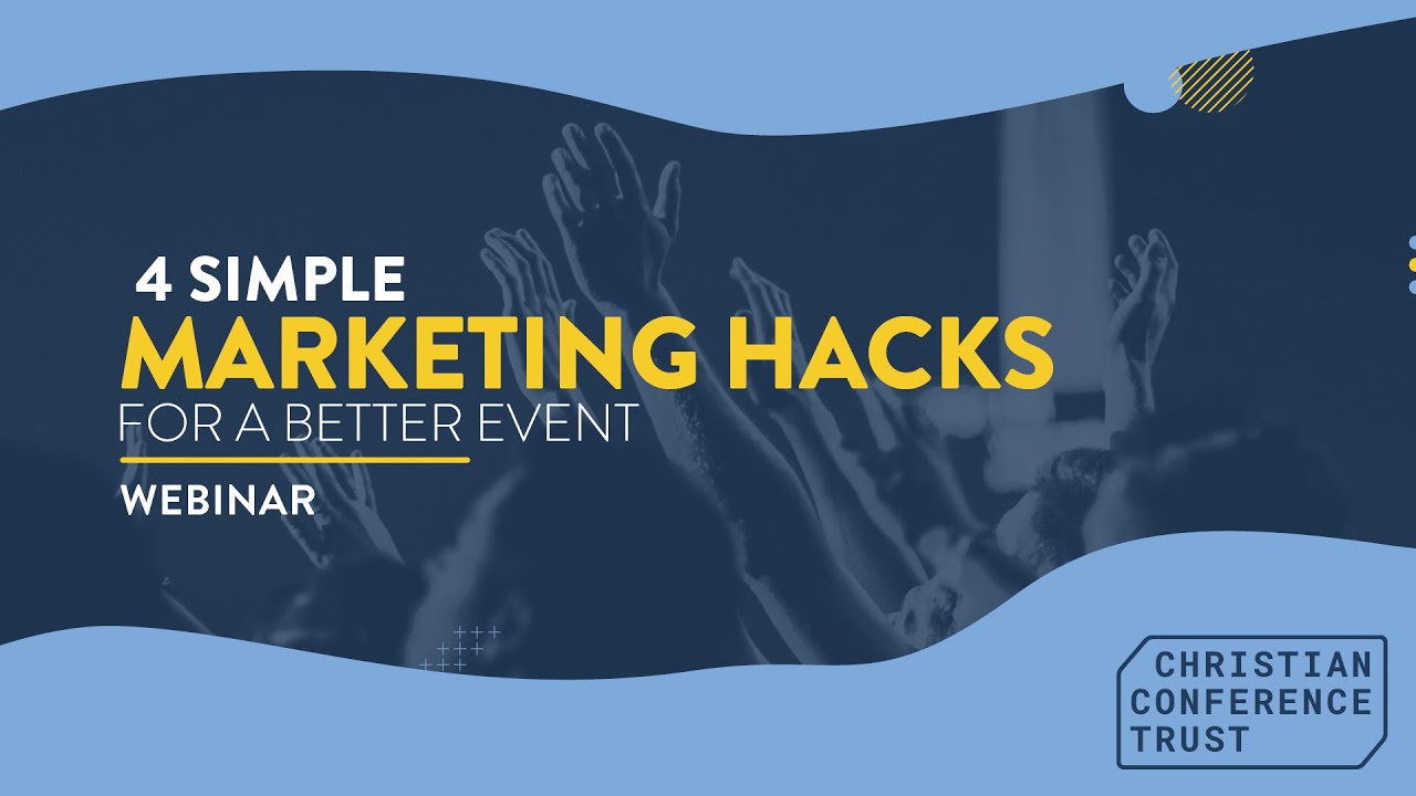 4 Simple Marketing Hacks For a Better Event