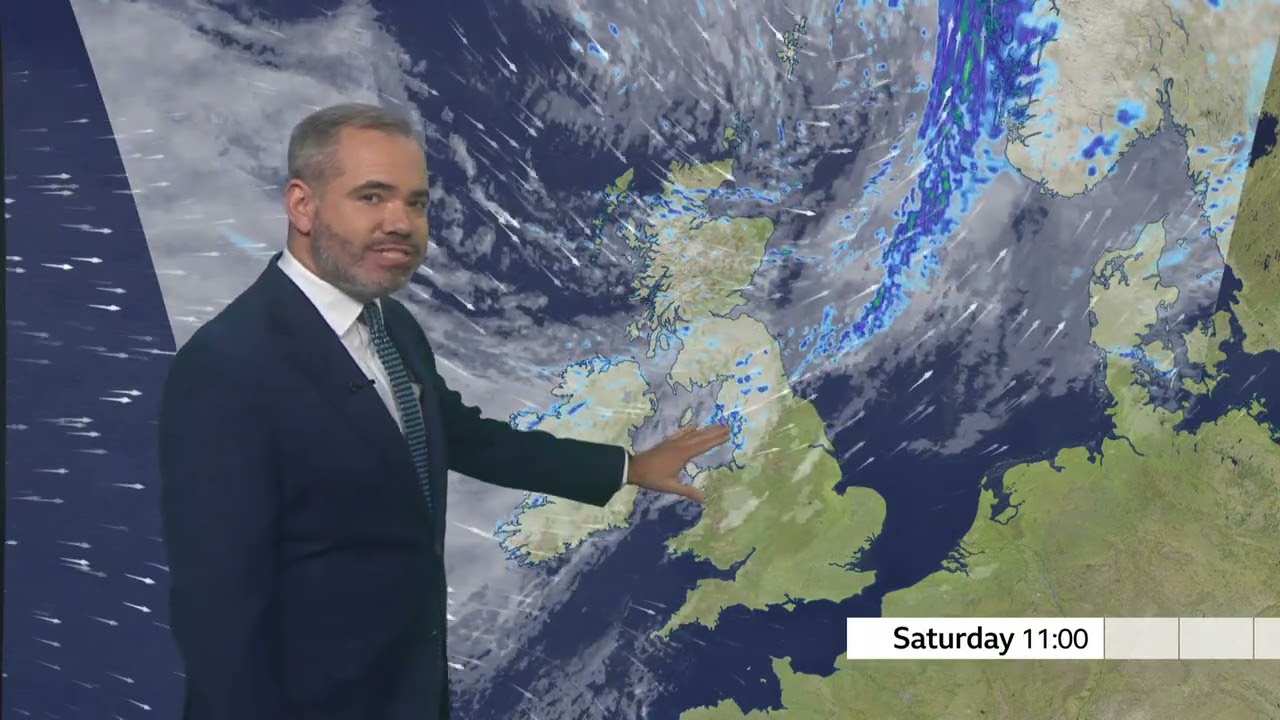 BBC Weather today in UK -  July 25th, 2026