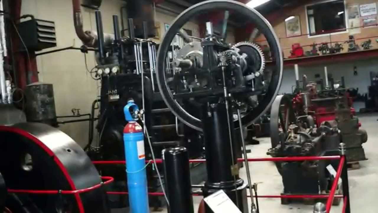 Worlds 5. Oldest Combustion Engine - 1867(!) Langen-Otto/ The Engine Collection