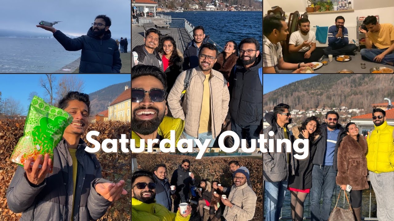 Weekend Vlog: Chai pe charcha with friends | Tegernsee Outing