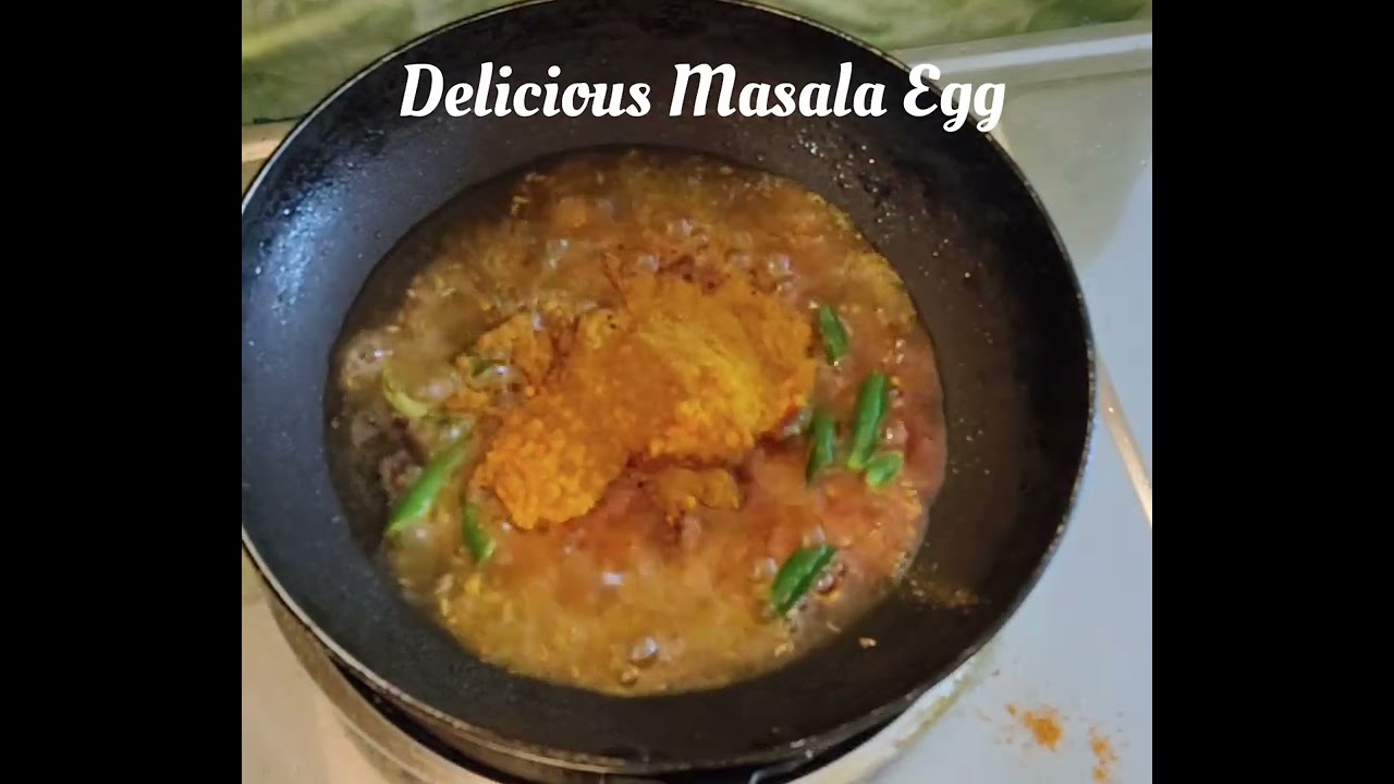 Delicious Masala Egg 🤤#food #ytshorts #cooking 