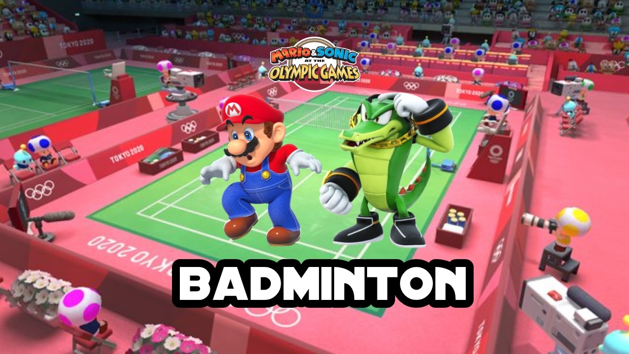 Mario & Sonic At The Tokyo 2020 Olympic Games Badminton # 113 (Team Mario)