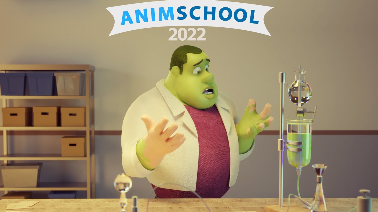 Студенческая выставка анимации AnimSchool 2022