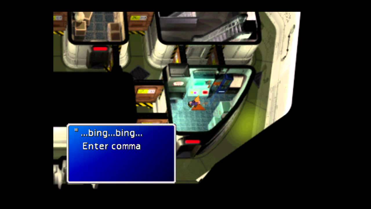 FINAL FANTASY VII : Shinra Building Floor 63 Puzzle