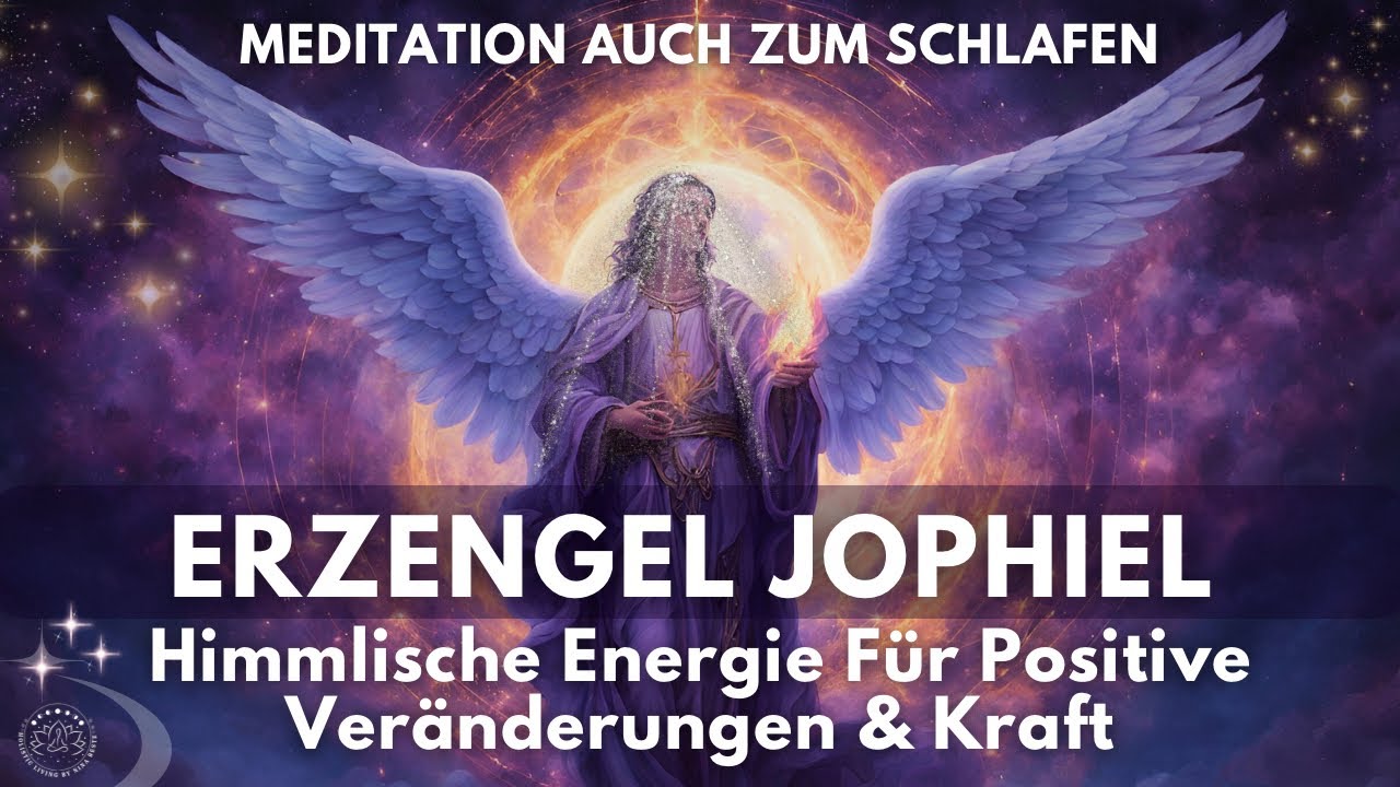 Stärkende Energie bei Problemen, Selbstzweifel & Neuanfang | Erzengel Jophiel Meditation | Schlafen