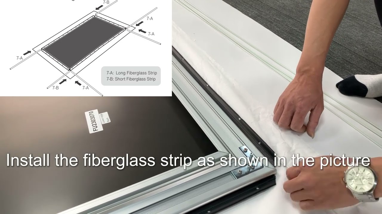 How to Install WEMAX PSA01 100-inch ALR/CLR Projector Screen