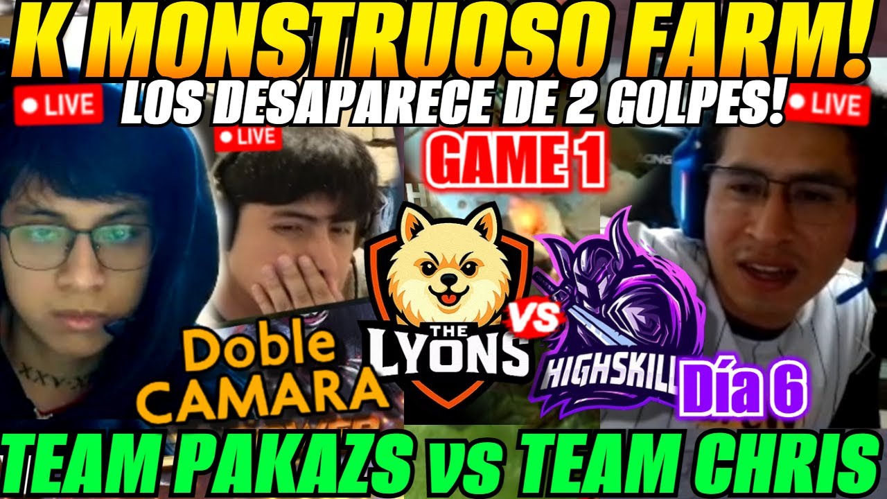 😲PAKAZS Nature Monstruoso Farm! D&iacute;a 6 Team PAKAZS vs Team CHRISLUCK Game 1 ZEINTERNACIONAL 2😲
