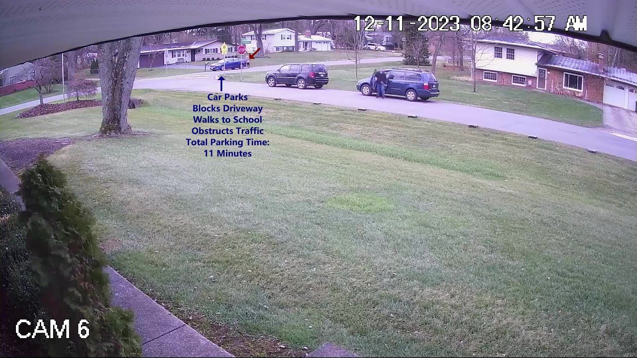3255 Driveway Blocked 12 11 23 AM