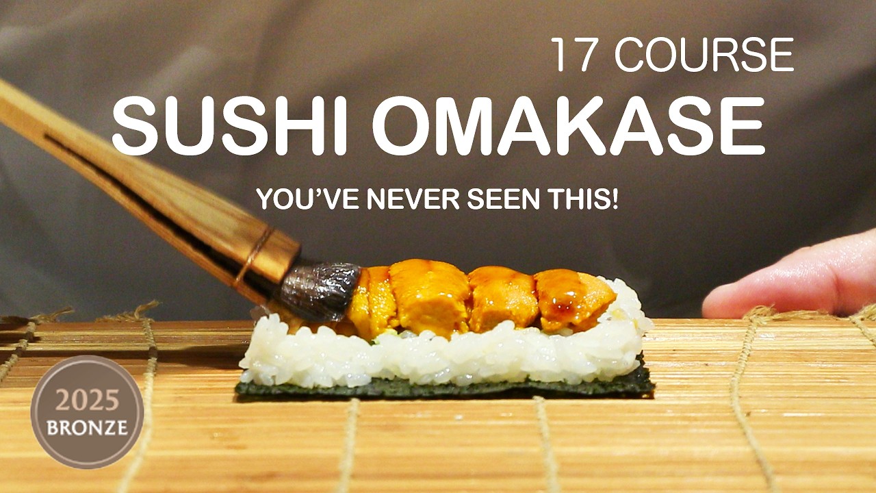 Unforgettable 17 Course Sushi Omakase That Blew My Mind!