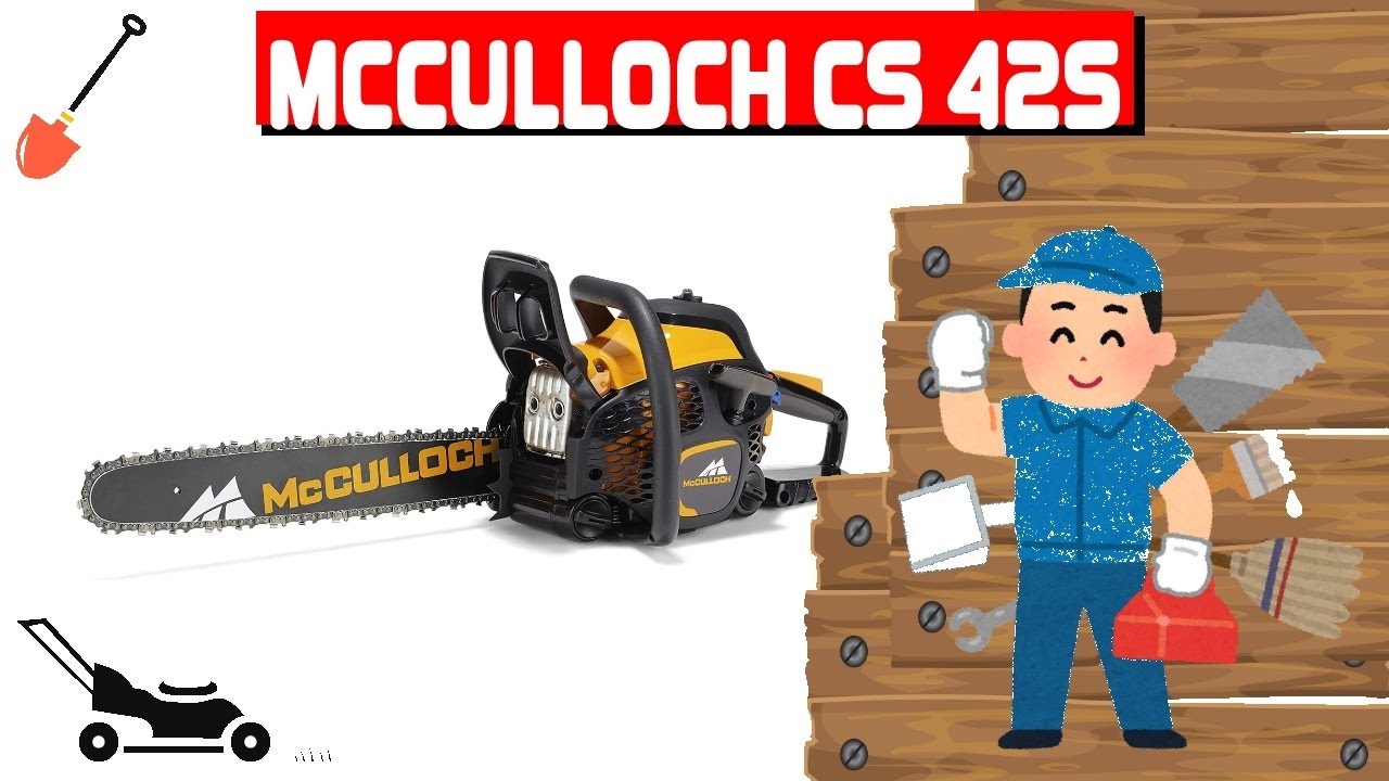 Tronçonneuse  McCulloch CS 50S 2100W - Avis 2025 🧐