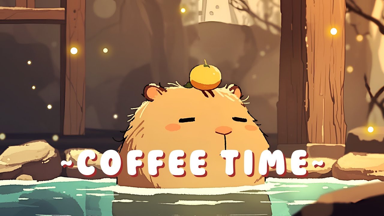 Capybara Beats Radio | Chill Study Music Mix 🦫 🎵 ✨