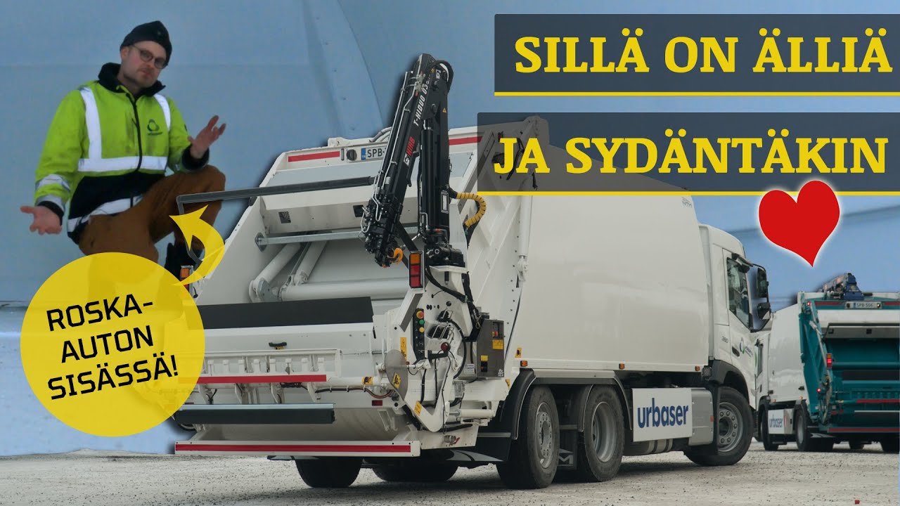 Tutustu pakkariin perusteellisesti - yli tunti roska-auton anatomiaa