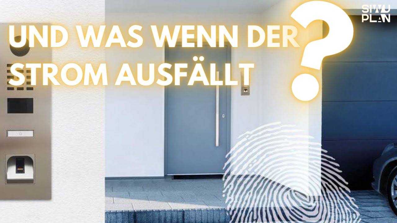 Notstromversorgung für deine Haustür den Fingersensor und den Motorschloß. Geht das ? Ekey Doorbird