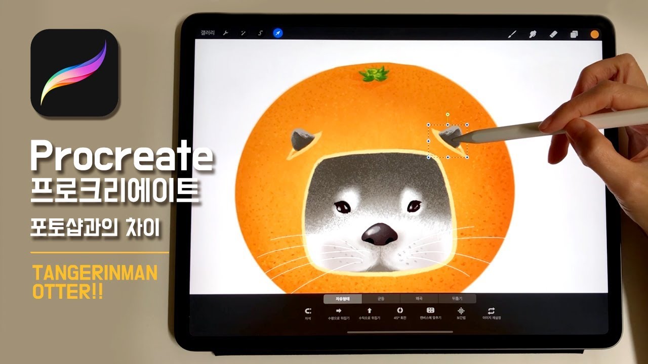 드디어 지른 아이패드! 프로크리에이트와 포토샵페인팅이 다른점._Procreate
