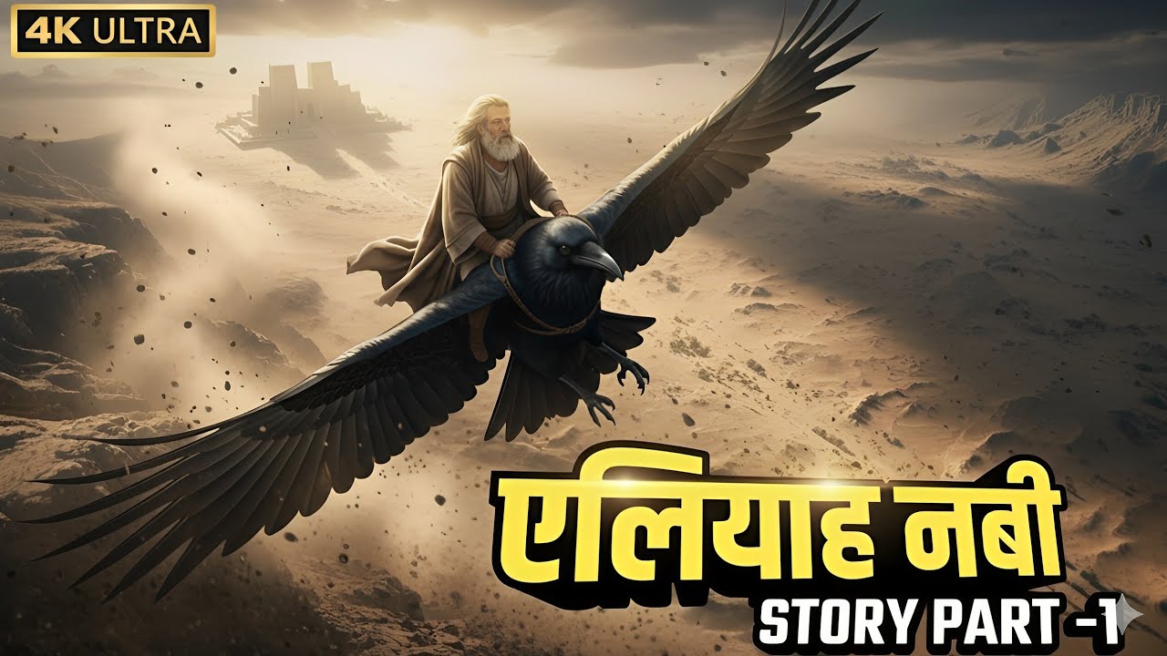 “जब कौए ने की एलिय्याह नबी की मदद | Elijah’s Untold Story | एलिय्याह नबी की कहानी | Prophet Elijah