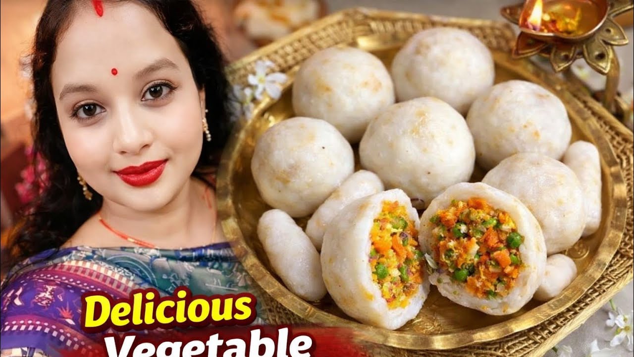 Delicious Odisha Traditional Manda Pitha || Fully vegetarian|| Easy to make🫰🏻🤤