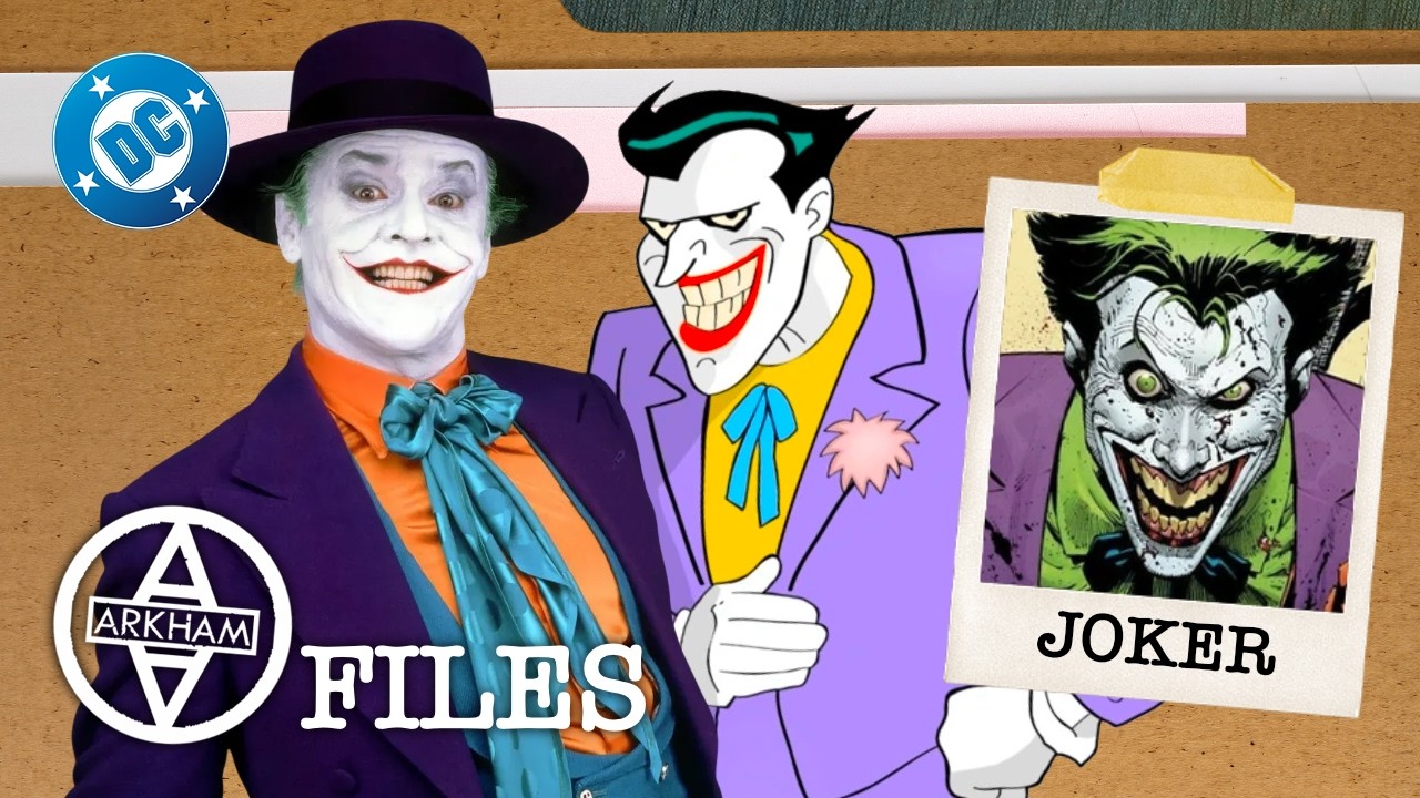 Batman: Arkham Case Files - The Joker 🃏🤡 | Villain Origin Explained | DC