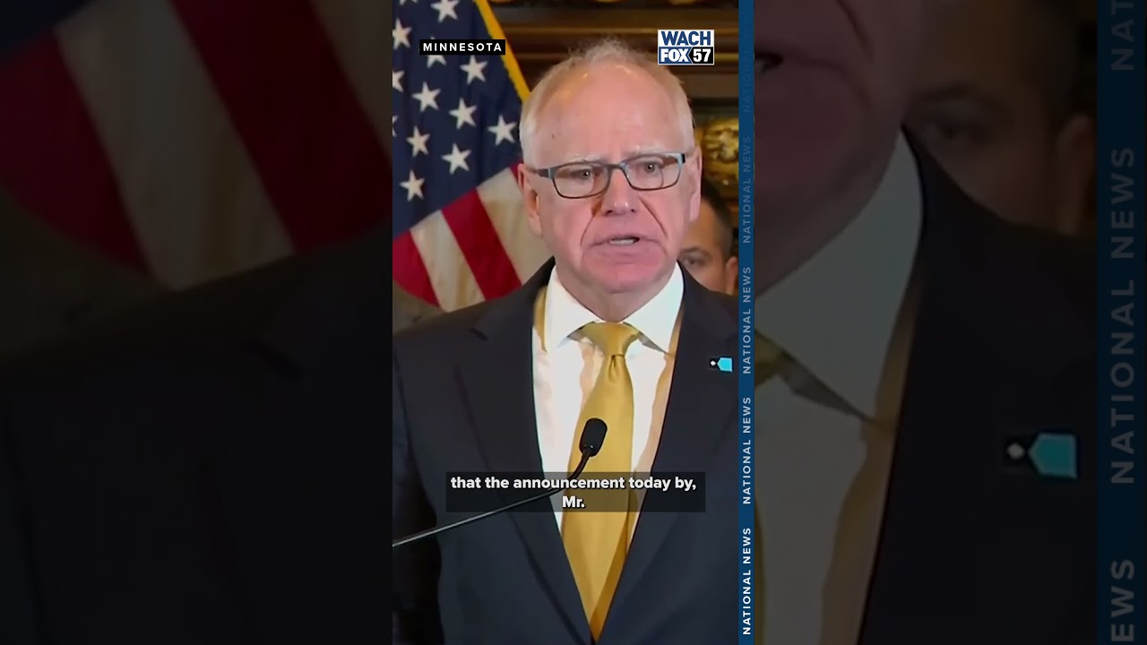 Tim Walz reacts after Border Czar orders immediate end of ICE operations in Minnesota