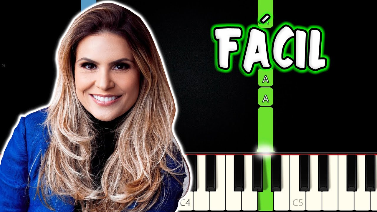 Bem Mais Que Tudo  - Aline Barros | VERSÃO FÁCIL | Piano e Teclado Tutorial
