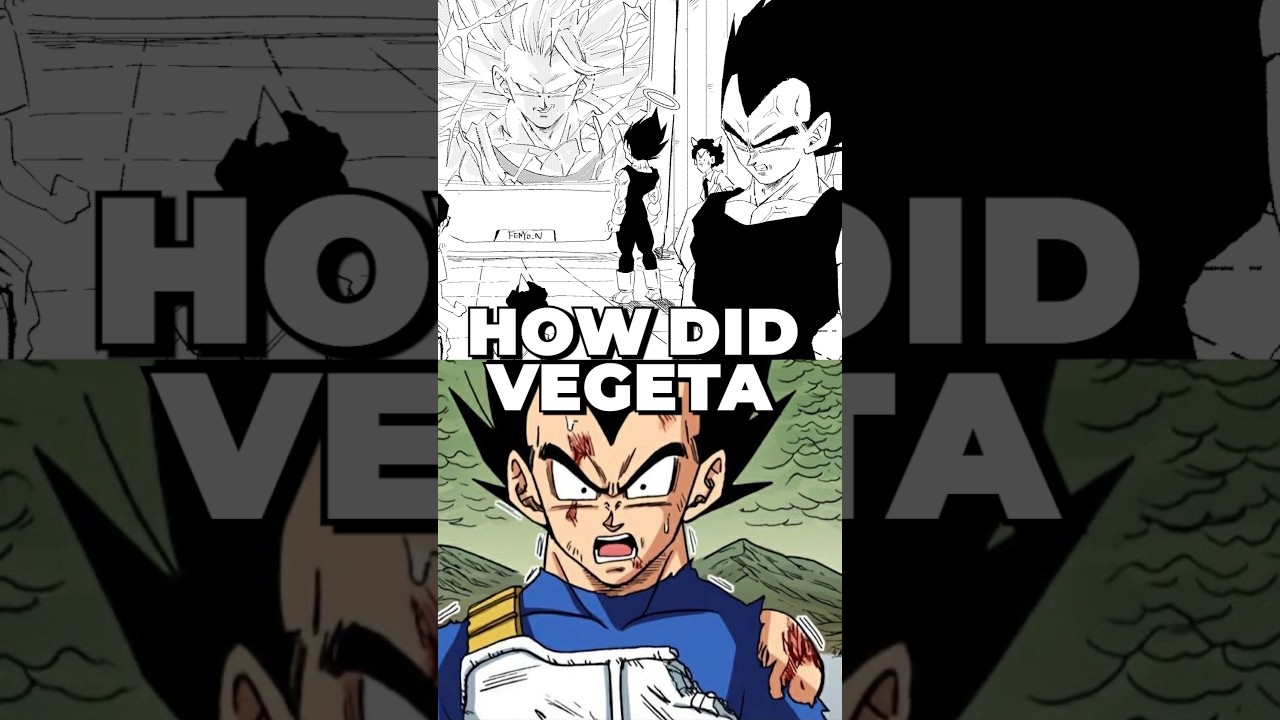 Как отреагировал Веджета на трансформацию Гоку из SSJ3 из другого мира?!