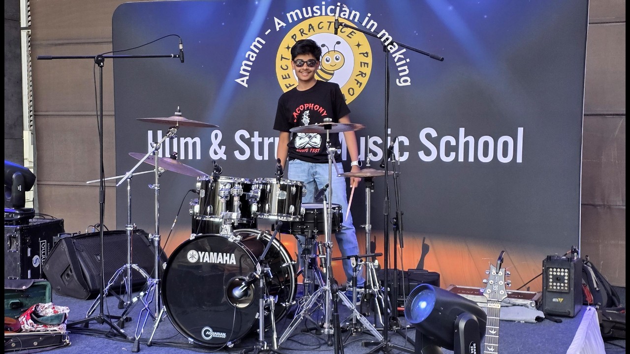 Amam Rocks the Stage! The Final Countdown Live @ Cacophony 2026 | Hum & Strum