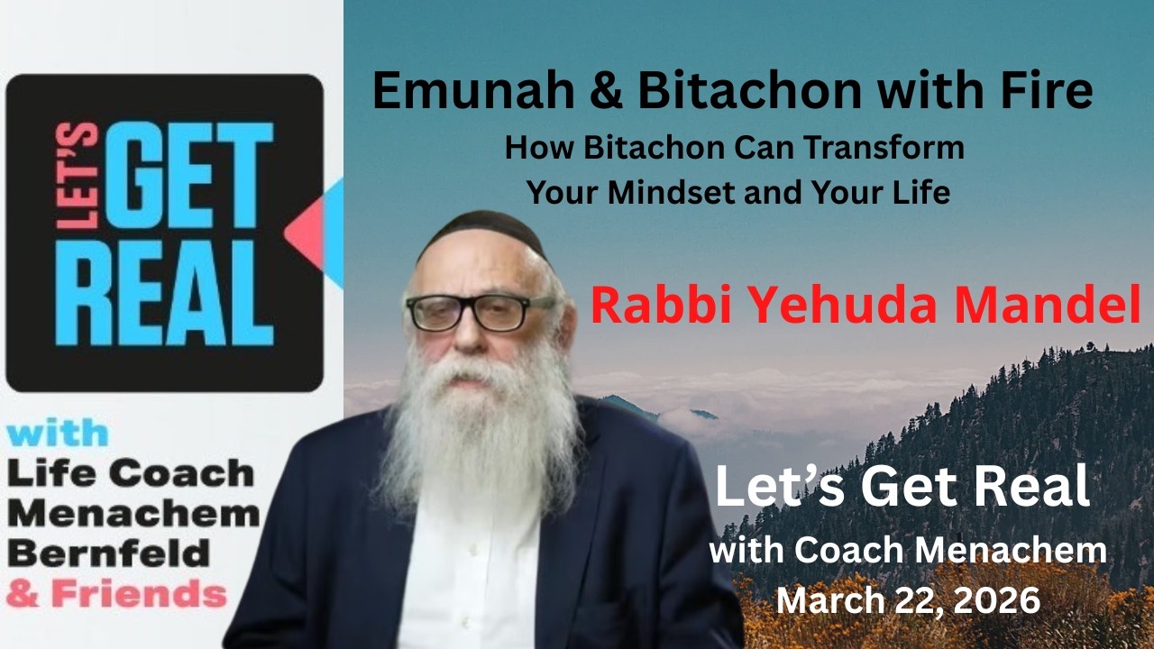 Emunah & Bitachon with Fire: How Bitachon Can Transform Your Mindset & Life, Rabbi Yehuda Mandel 264