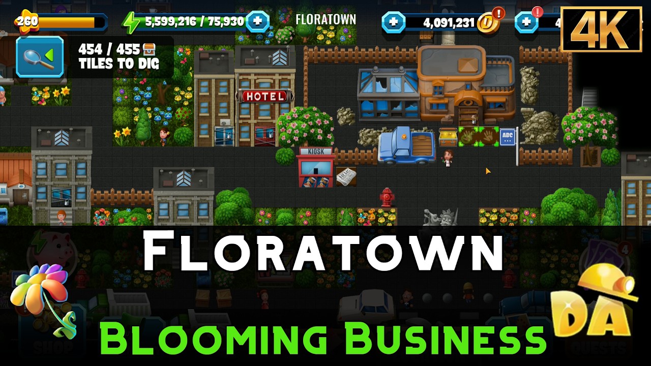 Floratown | Blooming Business #1 | Diggy's Adventure