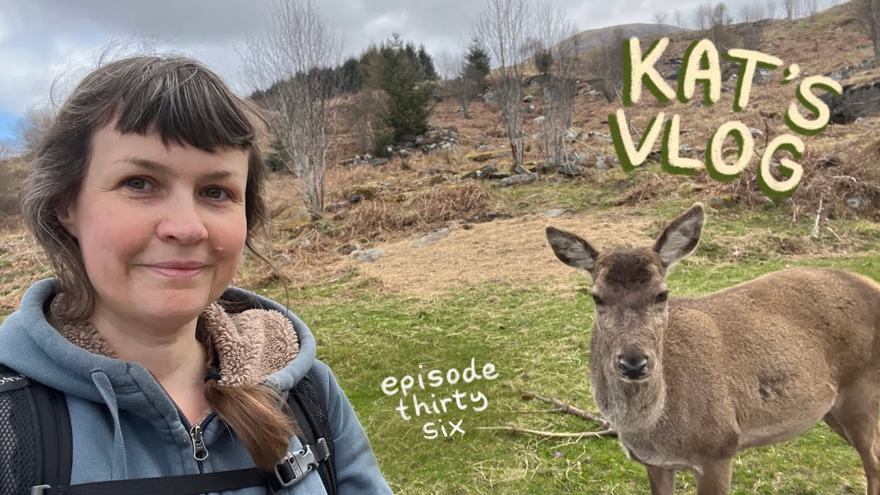 A solo day-hike walking up Little Wyvis in the highlands of Scotland