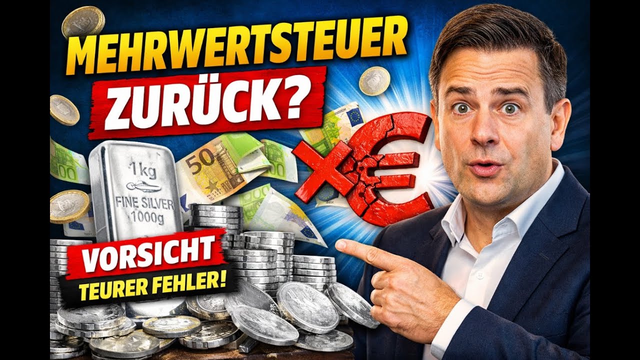 Silber kaufen oder verkaufen – und welche Rolle spielt dabei die Mehrwertsteuer?