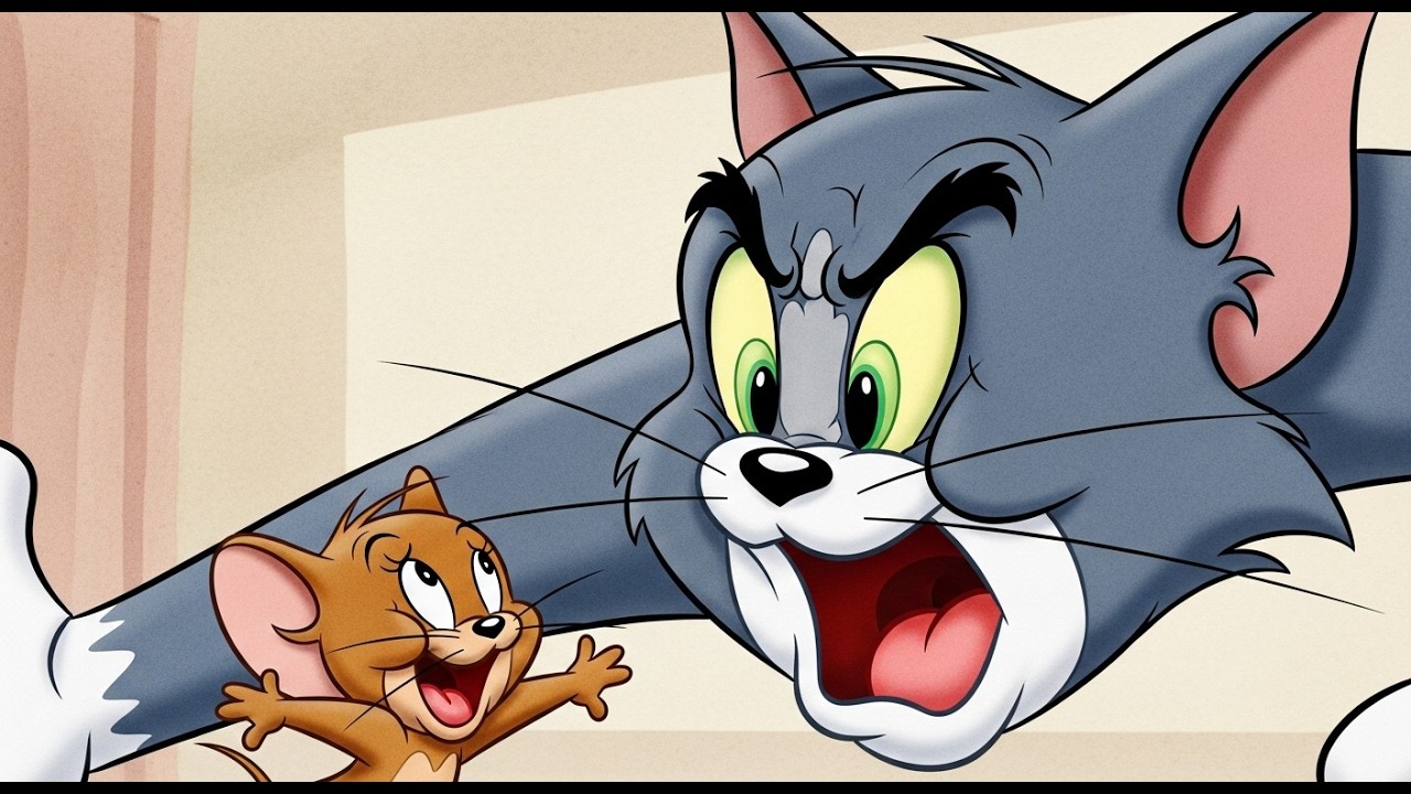 Tom & JerryThe Great Washing Machine Escape@kidsTimeAcademy